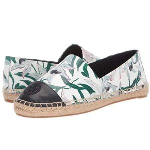 NWT Tory Burch colorblock espadrille